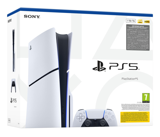Sony PlayStation 5 Slim + DualSense Cosmic Red - 1200184 - zdjęcie 6